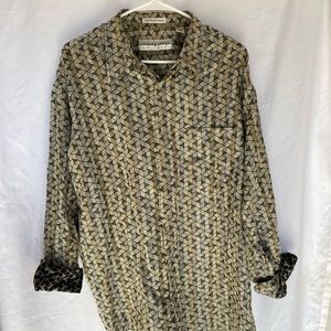 Jhane Barnes button up long sleeve